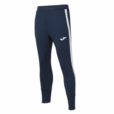 Long Sports Trousers Joma Sport Advance White Navy Blue Unisex