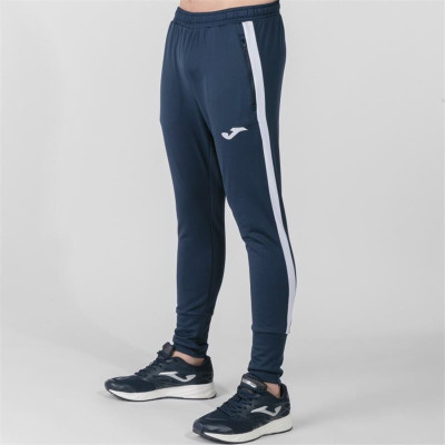 Long Sports Trousers Joma Sport Advance White Navy Blue Unisex