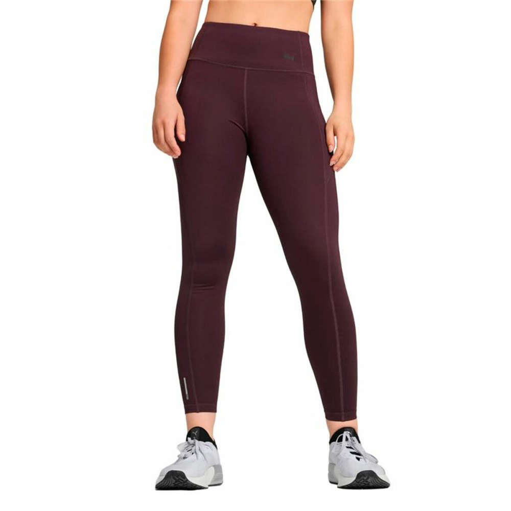 Sport leggings for Women Puma Favorite Forever High Waist 7/8 Burgundy