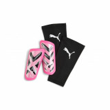 Football Shinguards Puma Ultra Light Sleeve Pink