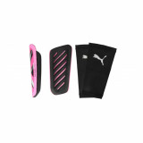 Football Shinguards Puma Ultra Light Sleeve Pink