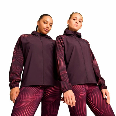 Women's Sports Jacket Puma Run Favorite Aop Woven