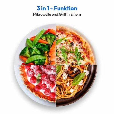 Microwave Medion MD17495 Grey 800 W 23 L