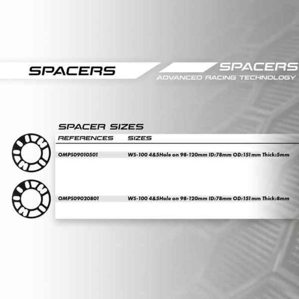 Separator Set OMP OMPS09020801