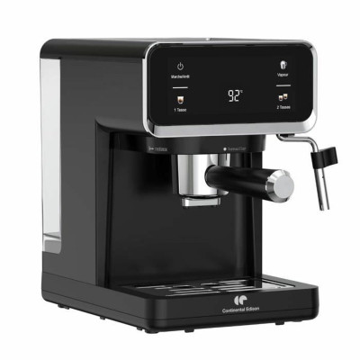 Superautomatic Coffee Maker Continental Edison CEME19B Black