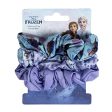 Rubber Hair Bands Frozen Blue 3 Pieces