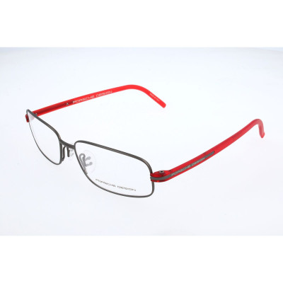 Men' Spectacle frame Porsche Design P8125-D Red ø 57 mm