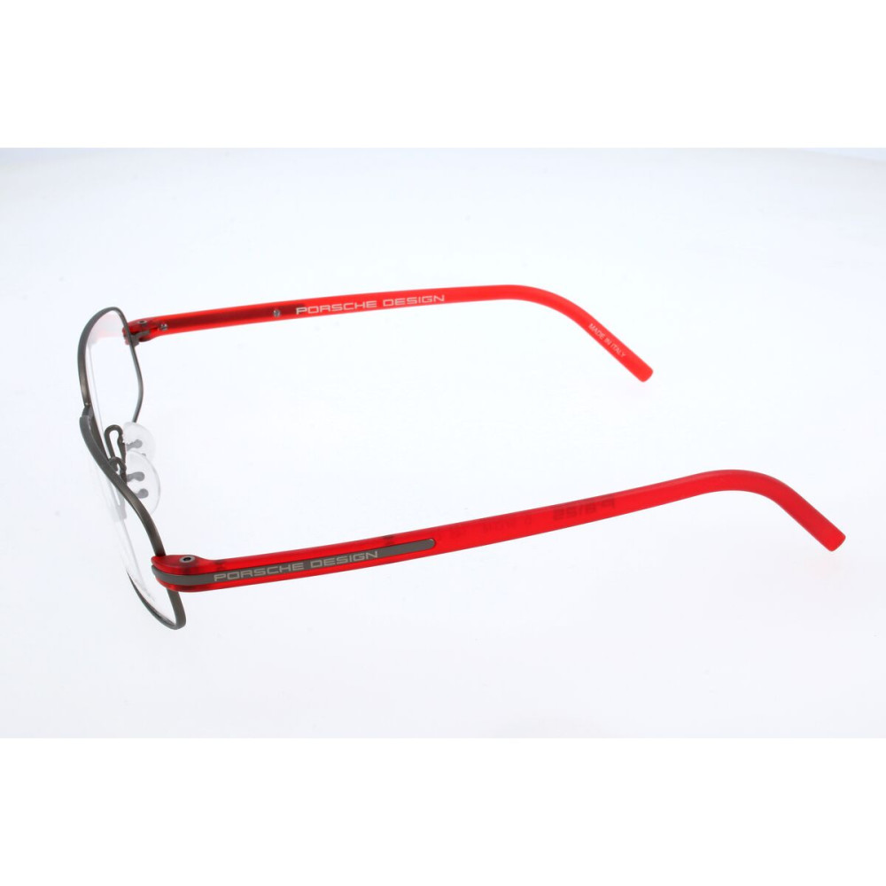 Men' Spectacle frame Porsche Design P8125-D Red ø 57 mm