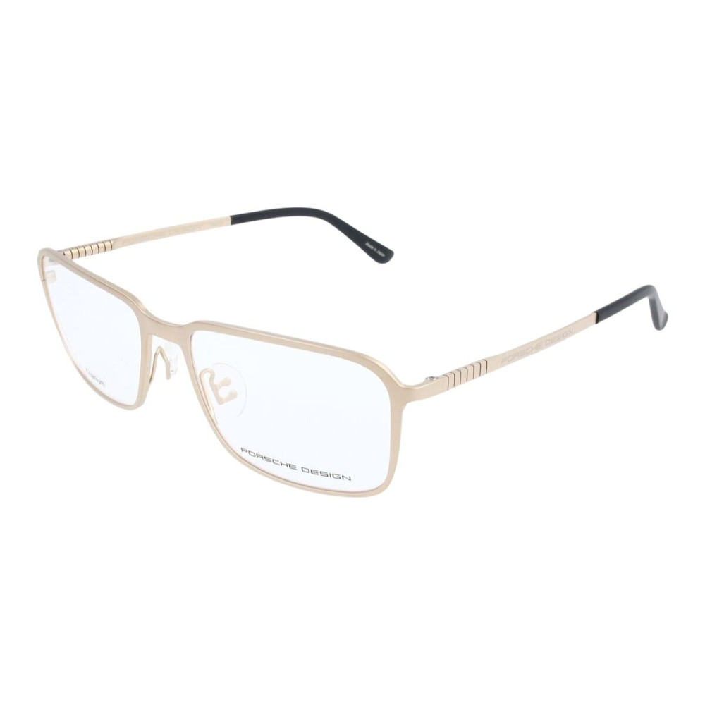 Men' Spectacle frame Porsche Design P8293-C Golden Ø 55 mm