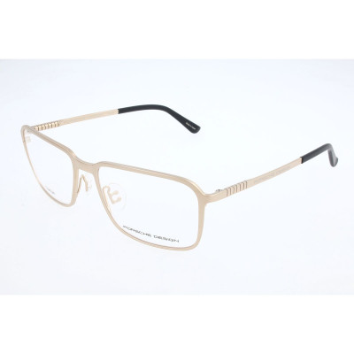 Men' Spectacle frame Porsche Design P8293-C Golden Ø 55 mm