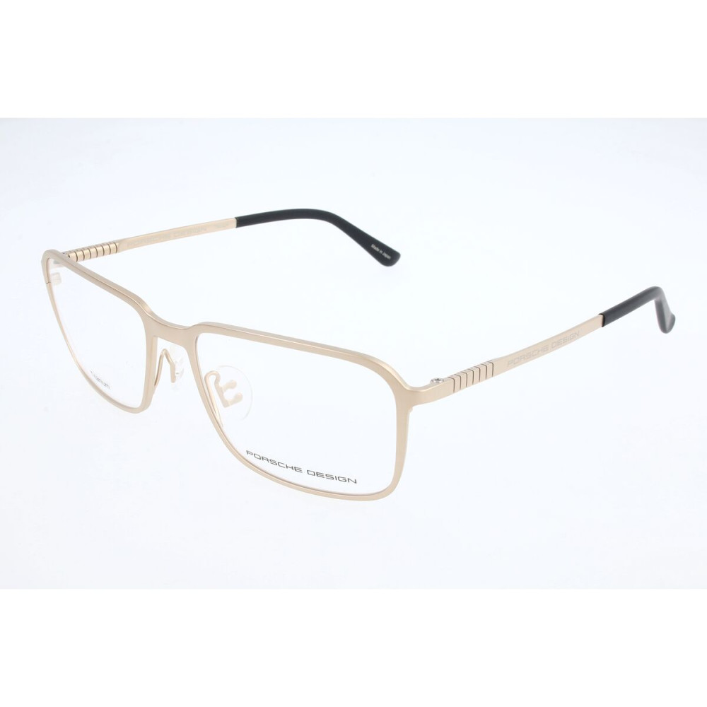 Men' Spectacle frame Porsche Design P8293-C Golden Ø 55 mm