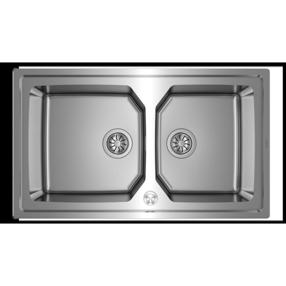 Sink with Two Basins Teka BROOKLYN