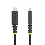 USB Cable Startech S2CEPR3M-USBSL-CABLE Black 3 m