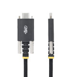 USB Cable Startech S2CEPR3M-USBSL-CABLE Black 3 m