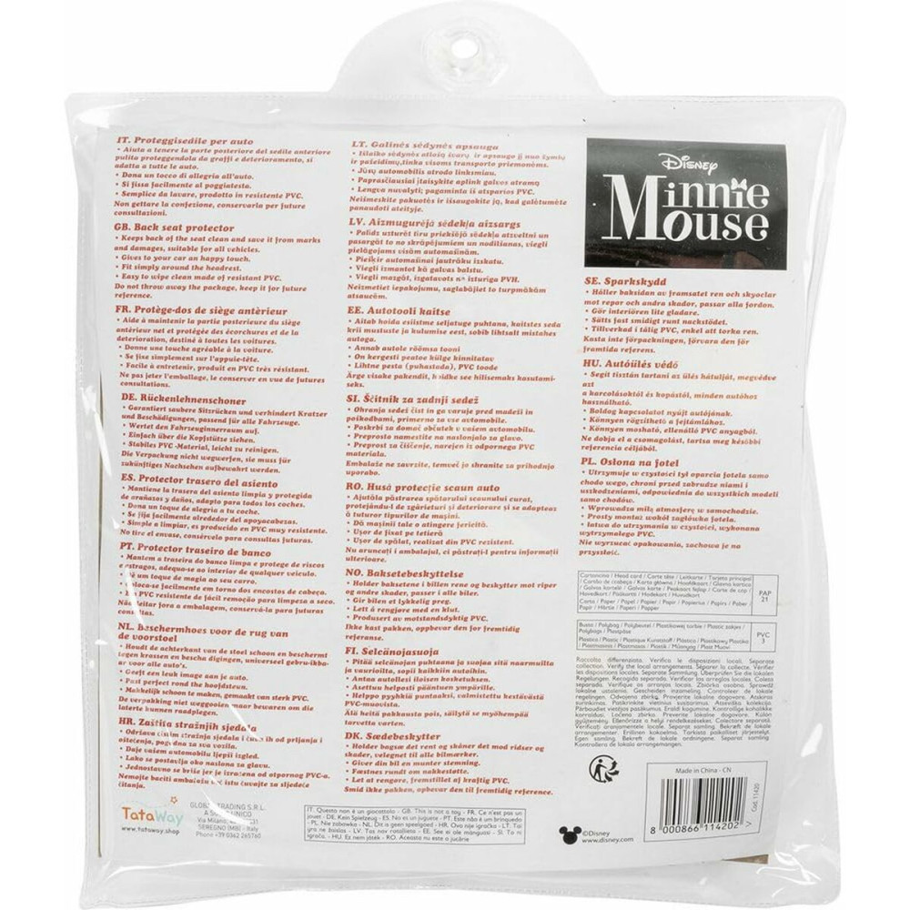 Car Seat Organiser Minnie Mouse CZ11420