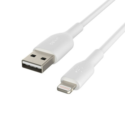 USB to Lightning Cable Belkin CAA001BT1MWH White 1 m