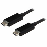 Cable USB C Startech USB31CC1M Black 1 m