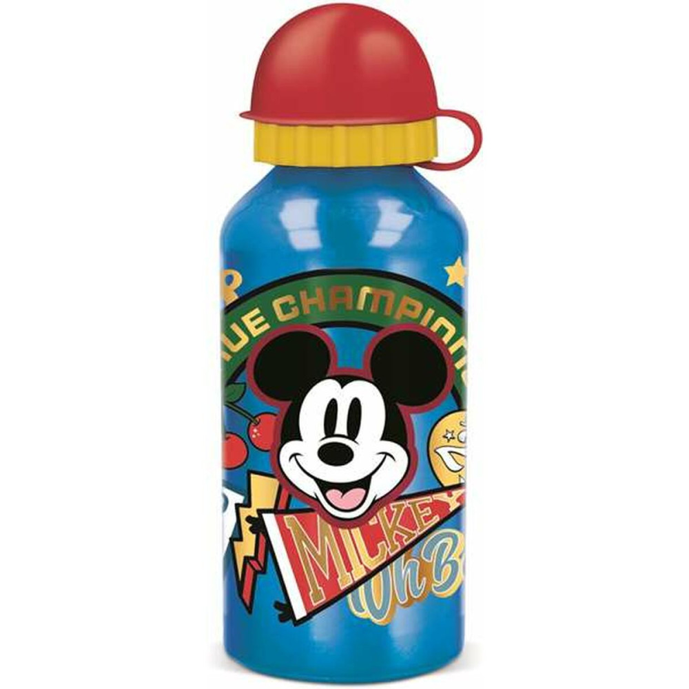 Water bottle Mickey Mouse True Champions Aluminium 400 ml