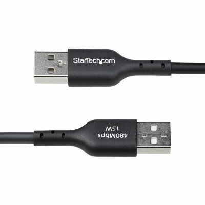 USB Cable Startech USB2AC3MNC Black 3 m