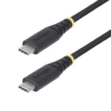 USB Cable Startech S2CEPR1M-USB-CABLE Black 1 m