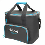 Portable Fridge Aktive 20 L 32 x 28 x 23 cm Black (4 Units)