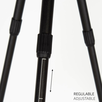 Folding Table Aktive Black 37 x 55 x 37 cm (4 Units)