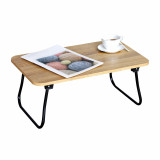 Folding Tray for Bed Max Home Wood Steel Melamin 53 x 22 x 30 cm 2 Units