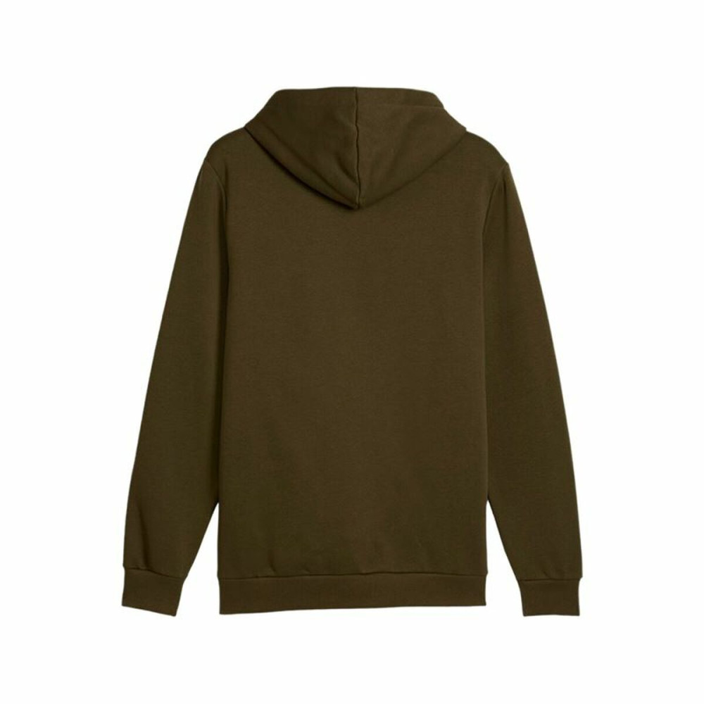 Men’s Hoodie Puma Ess+ 2 Col Big Logo Brown