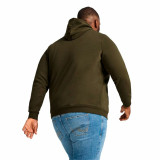 Men’s Hoodie Puma Ess+ 2 Col Big Logo Brown