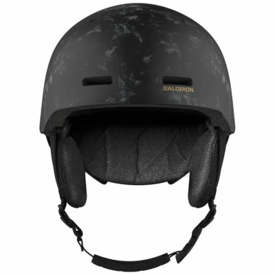 Ski Helmet Salomon L47304400 Black Children's Unisex