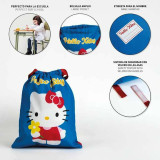 Backpack with Strings Hello Kitty Blue 27 x 33 cm