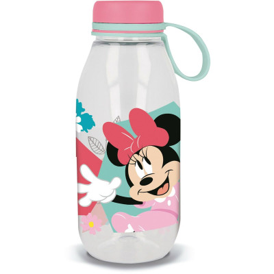 Water bottle Minnie Mouse CZ11359 460 ml Pink Silicone