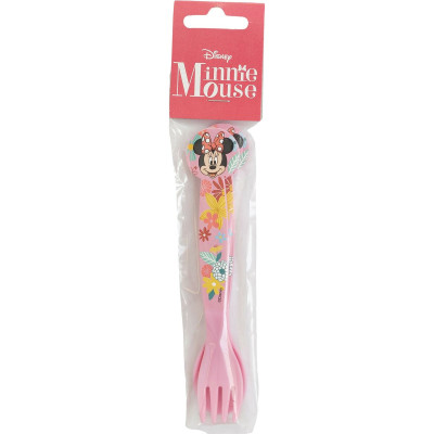 Cutlery set Minnie Mouse CZ11401 Pink Plastic 2 Pieces