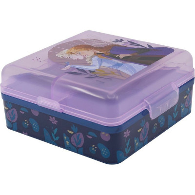 Compartment Lunchbox Frozen CZ11273 Multicolour Plastic