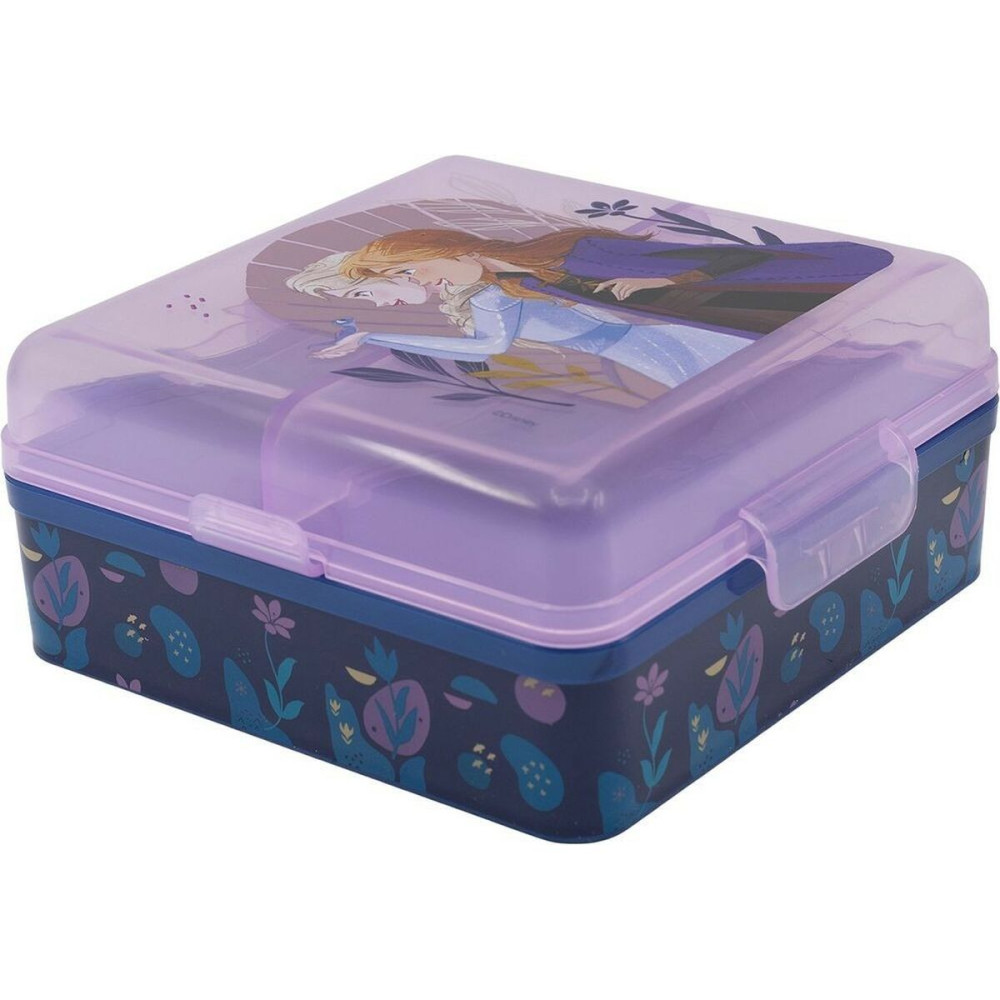 Compartment Lunchbox Frozen CZ11273 Multicolour Plastic