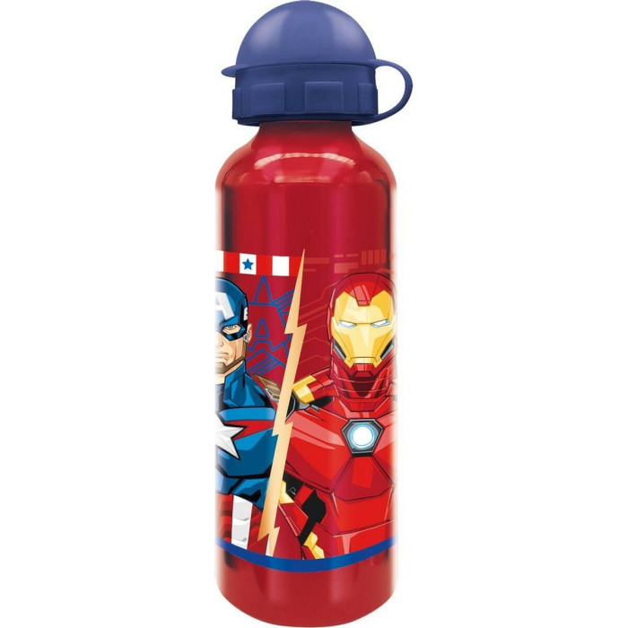 Water bottle The Avengers CZ11259 Red 530 ml Aluminium