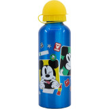 Water bottle Mickey Mouse CZ11262 530 ml Multicolour Aluminium