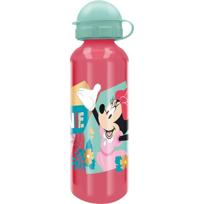 Water bottle Minnie Mouse CZ11263 530 ml Red Aluminium