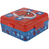 Compartment Lunchbox Spider-Man CZ11274 Multicolour Plastic