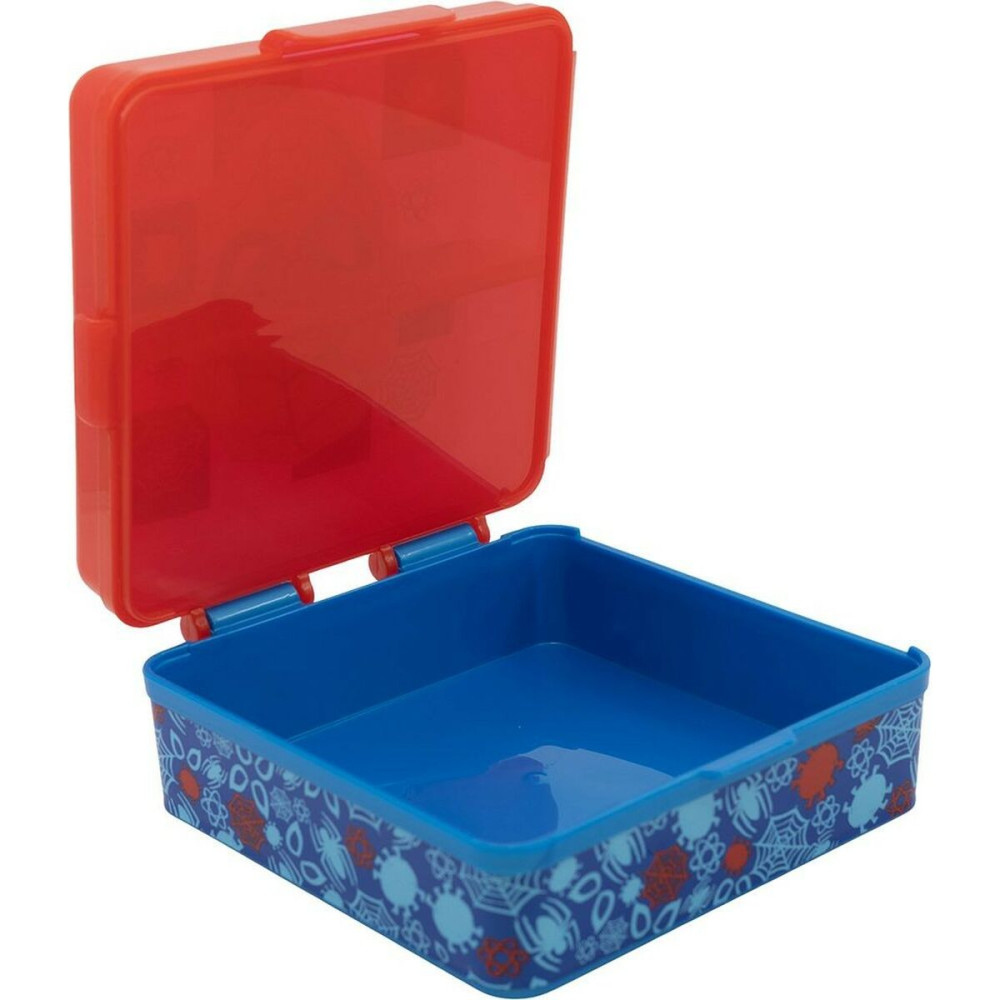Compartment Lunchbox Spider-Man CZ11274 Multicolour Plastic