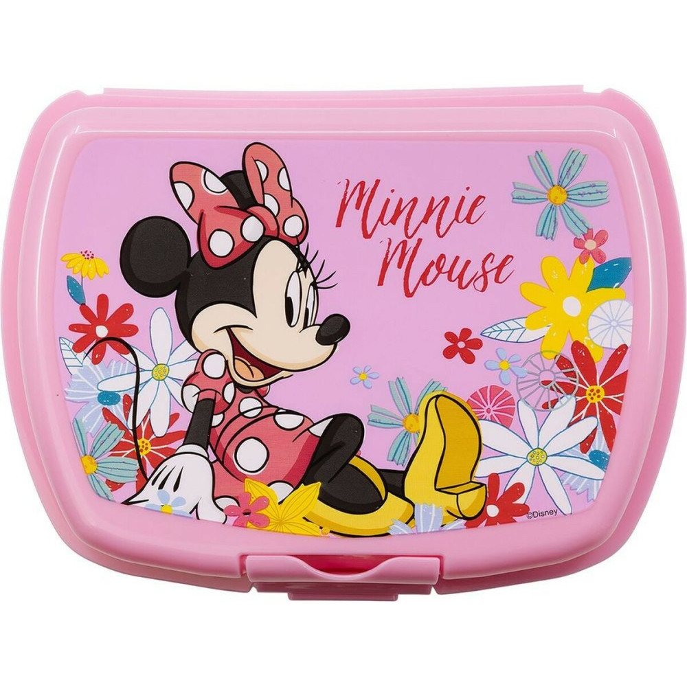 Lunchbox Minnie Mouse CZ11371 Pink Plastic