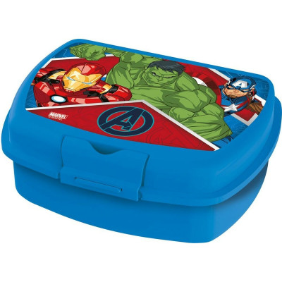 Lunchbox The Avengers CZ11367 Blue Plastic