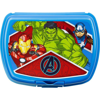 Lunchbox The Avengers CZ11367 Blue Plastic