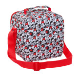 Thermal Lunchbox Mickey Mouse Clubhouse White Red 20 x 20 x 15 cm