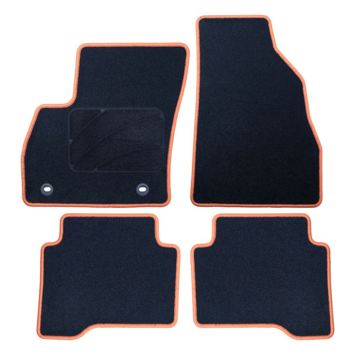 Car Floor Mat Set OCC Motorsport OCCCT0042YE CITROEN Nemo 5 Pieces