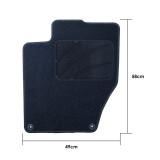 Car Floor Mat Set OCC Motorsport OCCCT0030 Citroen Ds4 5 Pieces