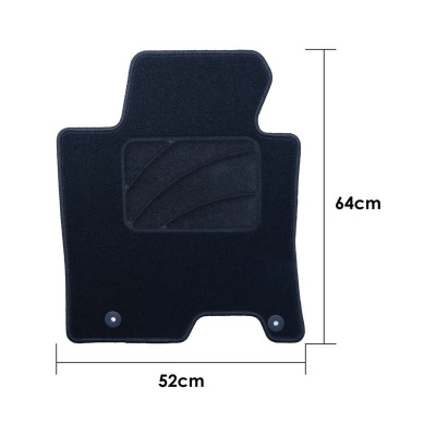 Car Floor Mat Set OCC Motorsport OCCHY0014 Hyundai i30 5 Pieces