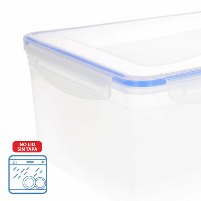 Set of Stackable Hermetically-sealed Kitchen Containers Max Home 27 x 12 x 20 cm 6 Units