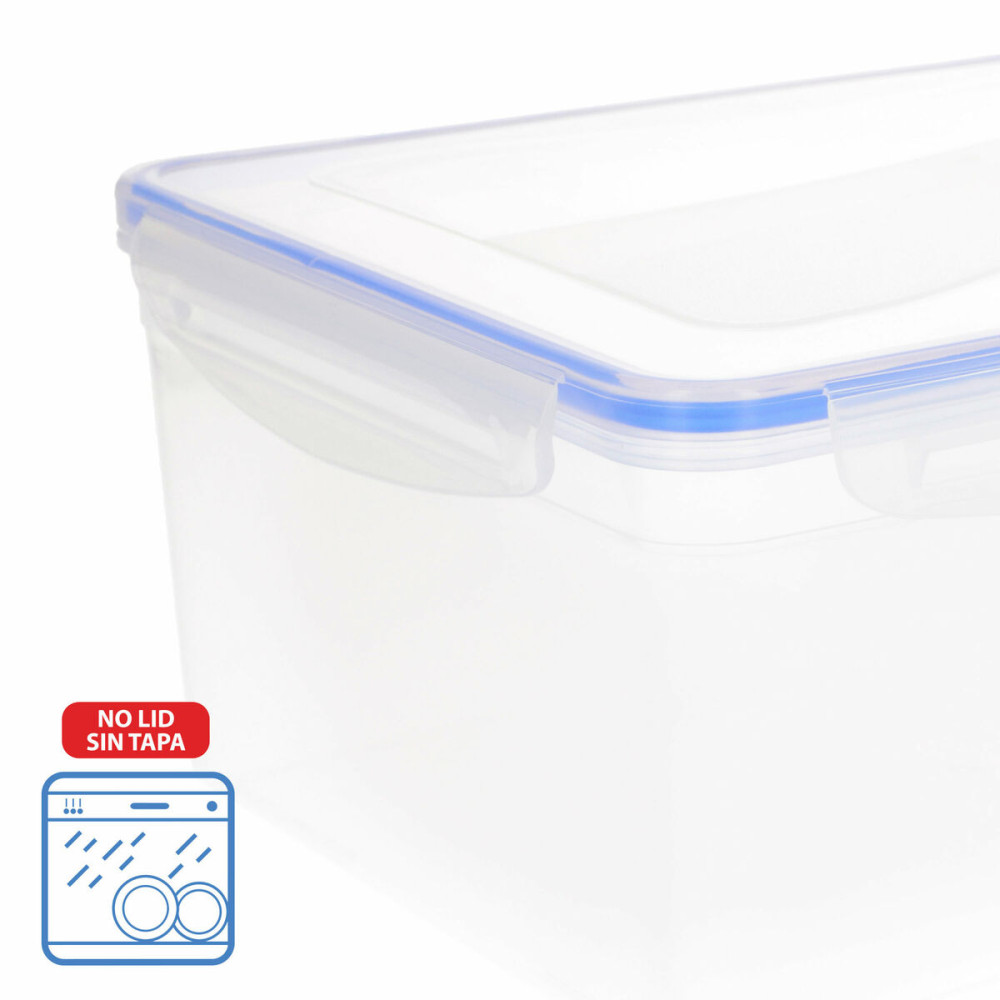 Set of Stackable Hermetically-sealed Kitchen Containers Max Home 27 x 12 x 20 cm 6 Units