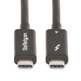 USB Cable Startech A40G2MB-TB4-CABLE Black 2 m